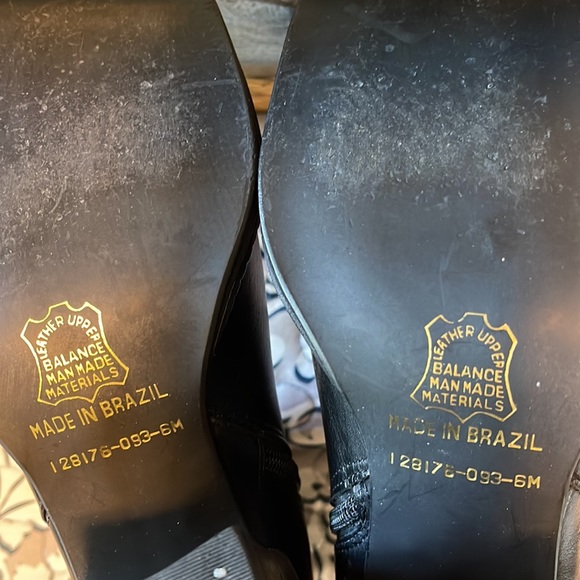 Colin Stuart Black Leather Boots size 6M - Picture 3 of 3